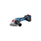 Bosch X-LOCK Akku-Winkelschleifer BITURBO GWX 18V-15 C Professional(blau/schwarz, 2x Akku ProCORE18V 5,5Ah, L-BOXX)