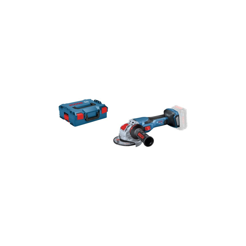 Bosch X-LOCK Akku-Winkelschleifer BITURBO GWX 18V-15 C Professional solo(blau/schwarz, ohne Akku und Ladegerät, in L-BOXX)
