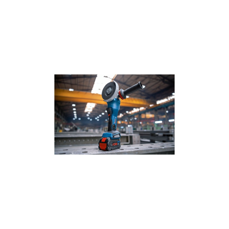 Bosch X-LOCK Akku-Winkelschleifer BITURBO GWX 18V-15 PSC Professional solo, Ø 125mm(blau/schwarz, Bluetooth Modul, ohne Akku und Ladegerät)