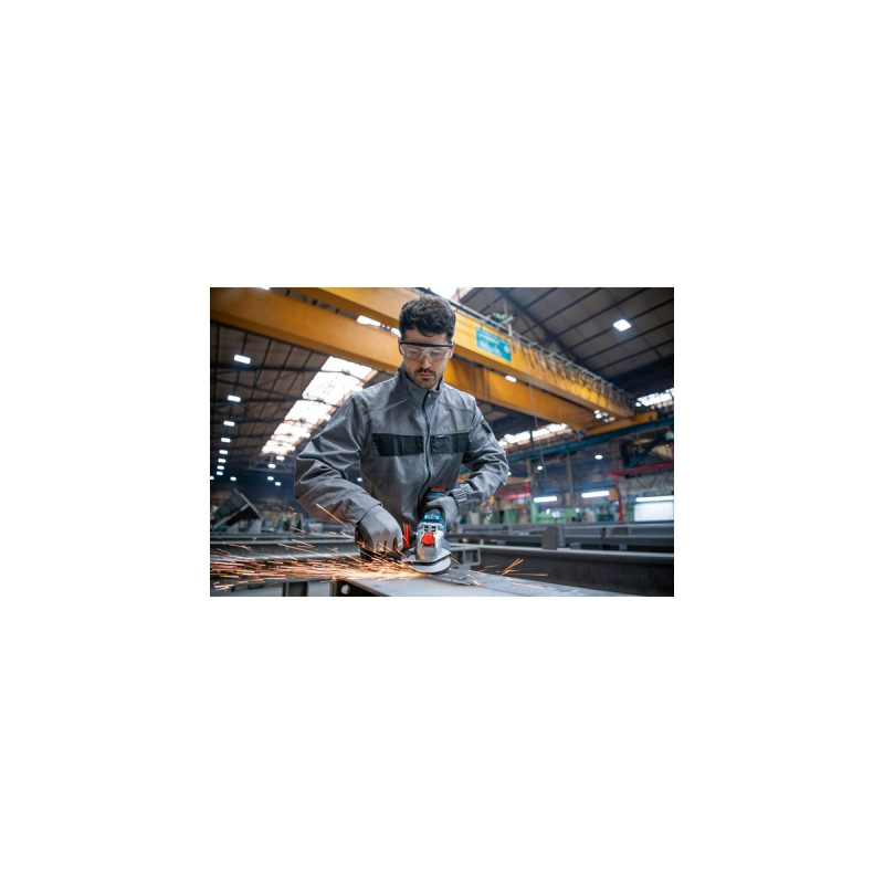 Bosch X-LOCK Akku-Winkelschleifer BITURBO GWX 18V-15 PSC Professional solo, Ø 125mm(blau/schwarz, Bluetooth Modul, ohne Akku und Ladegerät)