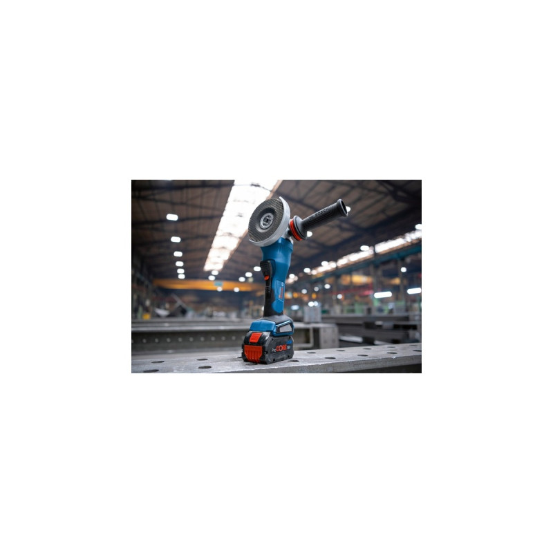 Bosch X-LOCK Akku-Winkelschleifer BITURBO GWX 18V-15 P Professional solo, Ø 125mm(blau/schwarz, ohne Akku und Ladegerät, in L-BOXX)