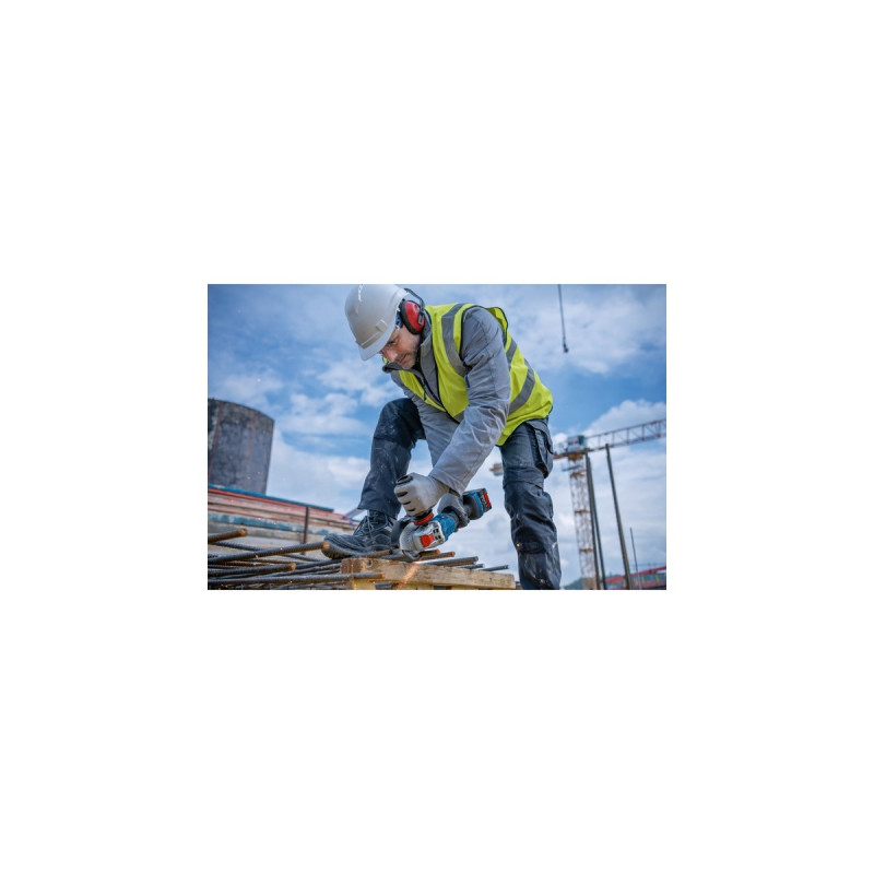 Bosch X-LOCK Akku-Winkelschleifer BITURBO GWX 18V-15 P Professional solo, Ø 125mm(blau/schwarz, ohne Akku und Ladegerät)