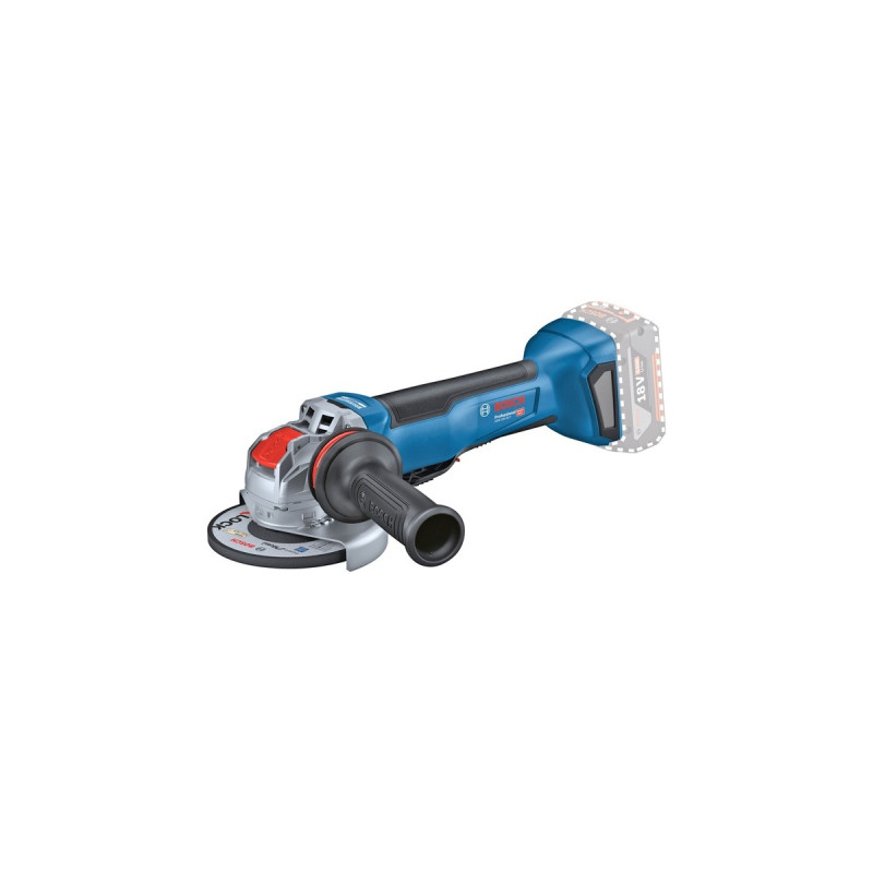 Bosch X-LOCK Akku-Winkelschleifer GWX 18V-10 P Professional solo, 18Volt(blau/schwarz, ohne Akku und Ladegerät)