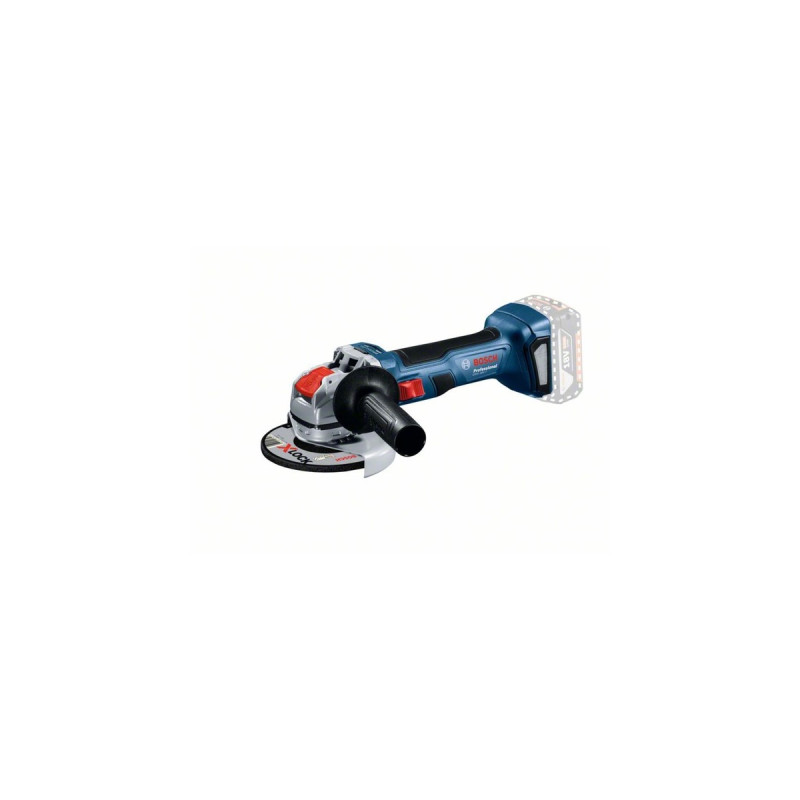 Bosch X-LOCK Akku-Winkelschleifer GWX 18V-7 Professional solo, 18Volt(blau/schwarz, ohne Akku und Ladegerät)