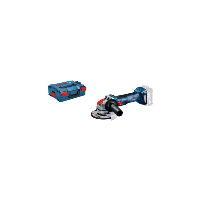 Bosch X-LOCK Akku-Winkelschleifer GWX 18V-7 Professional solo, 18Volt(blau/schwarz, ohne Akku und Ladegerät, in L-BOXX)