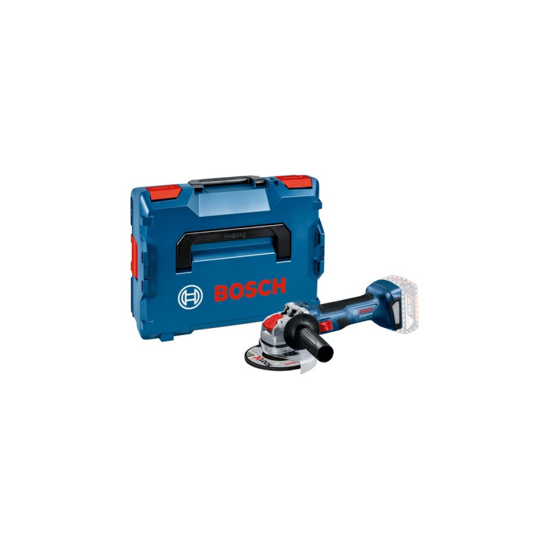 Bosch X-LOCK Akku-Winkelschleifer GWX 18V-7 Professional solo, 18Volt(blau/schwarz, ohne Akku und Ladegerät, in L-BOXX)