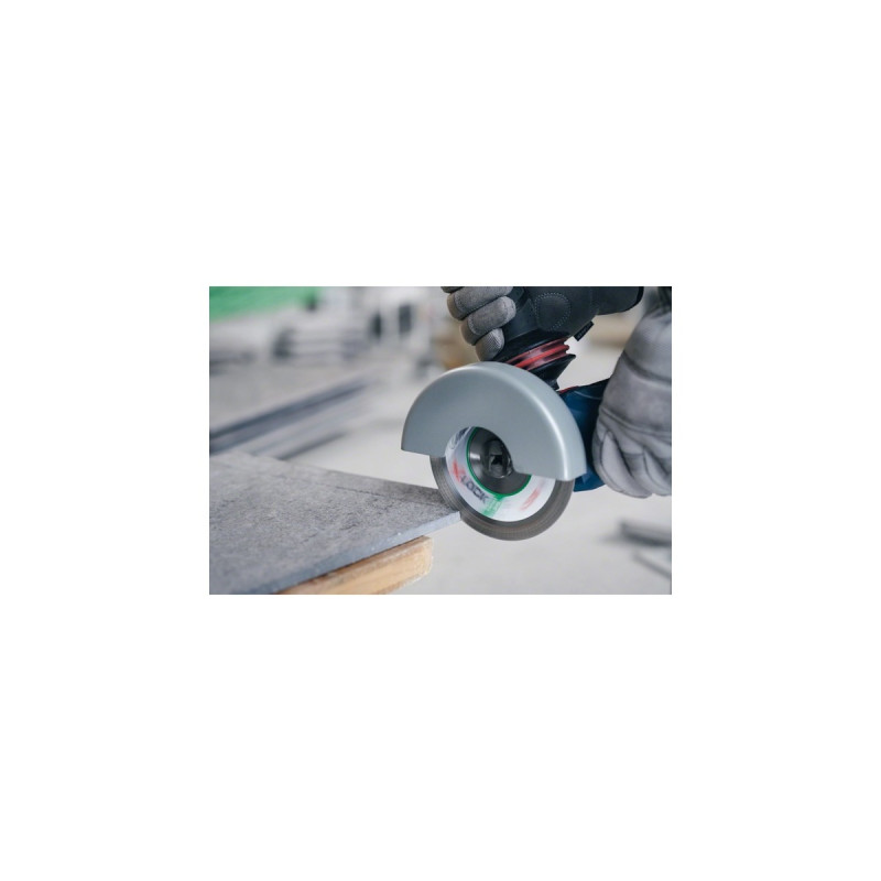 Bosch X-LOCK Diamanttrennscheibe Best for Ceramic Extra Clean Turbo, Ø 125mm(Bohrung 22,23mm)