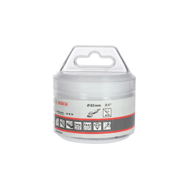 Bosch X-LOCK Diamanttrockenbohrer Best for Ceramic Dry Speed(Ø 83mm)