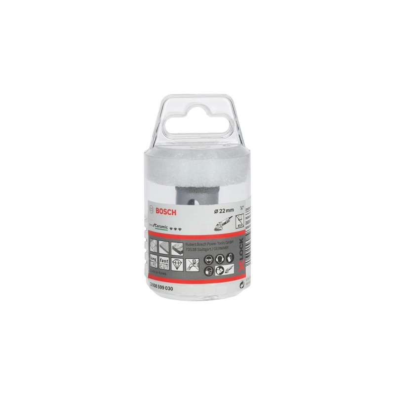 Bosch X-LOCK Diamanttrockenbohrer Best for Ceramic Dry Speed(Ø 22mm)