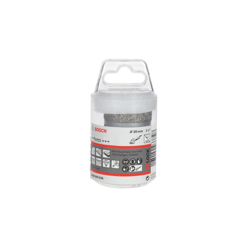 Bosch X-LOCK Diamanttrockenbohrer Best for Ceramic Dry Speed(Ø 38mm)