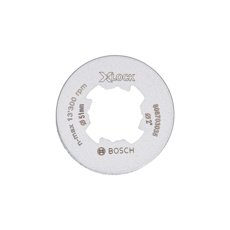 Bosch X-LOCK Diamanttrockenbohrer Best for Ceramic Dry Speed(Ø 51mm)