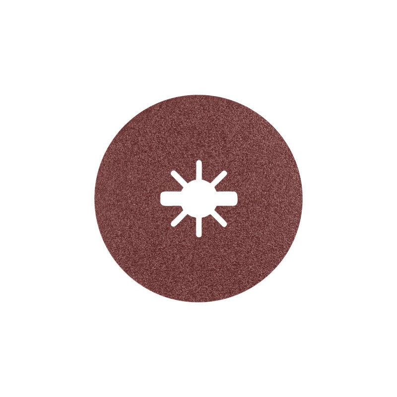 Bosch X-LOCK Expert R781 Prisma Ceramic Fiberschleifscheibe, Ø 115mm, K80(25 Stück, Bohrung 22,23mm)