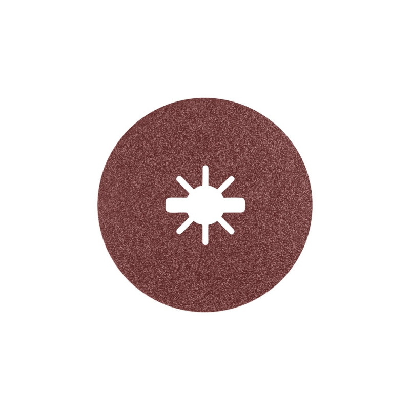 Bosch X-LOCK Expert R781 Prisma Ceramic Fiberschleifscheibe, Ø 115mm, K80(5 Stück, Bohrung 22,23mm)