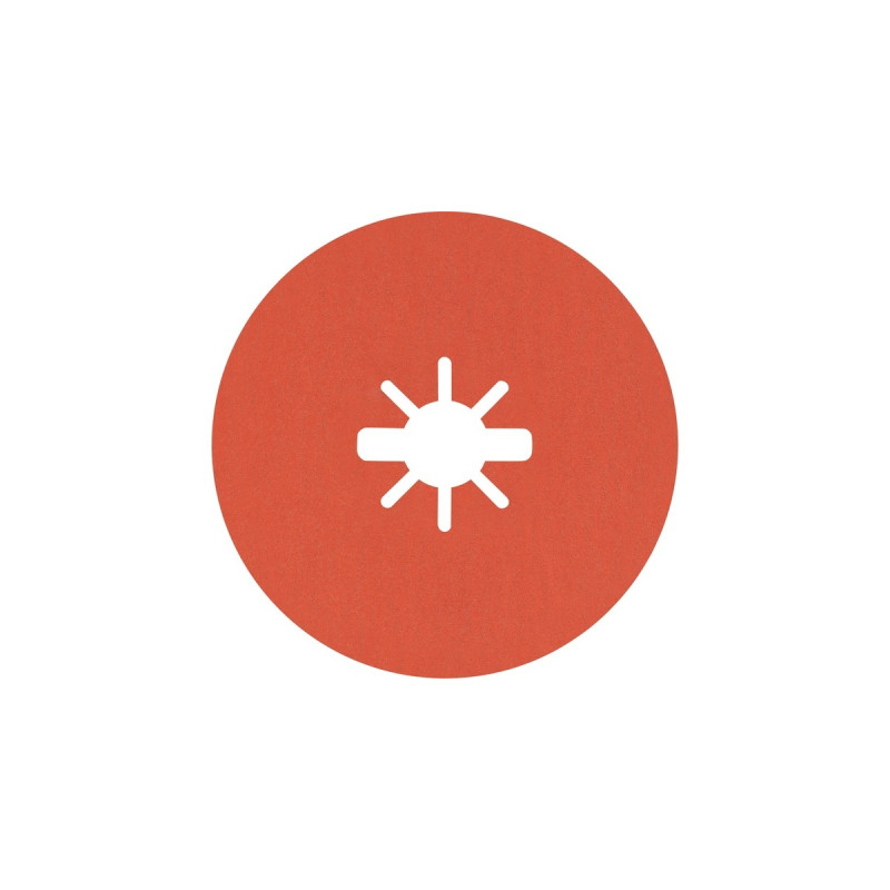 Bosch X-LOCK Expert R782 Prisma Ceramic Fiberschleifscheibe, Ø 115mm, K120(25 Stück, Bohrung 22,23mm)