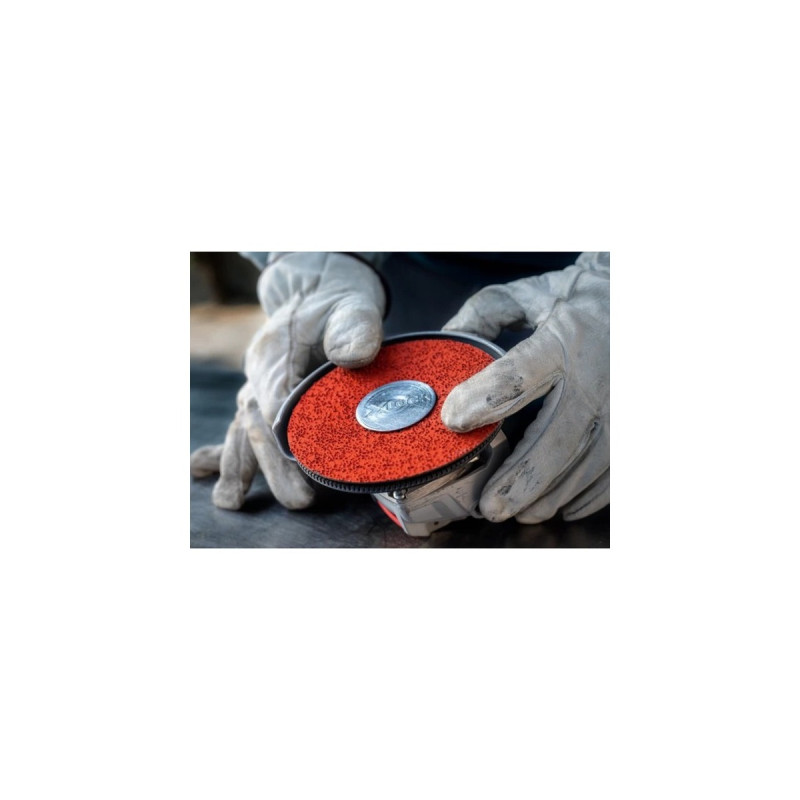 Bosch X-LOCK Expert R782 Prisma Ceramic Fiberschleifscheibe, Ø 115mm, K120(5 Stück, Bohrung 22,23mm)