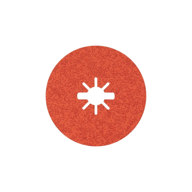 Bosch X-LOCK Expert R782 Prisma Ceramic Fiberschleifscheibe, Ø 115mm, K36(25 Stück, Bohrung 22,23mm)