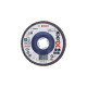 Bosch X-LOCK Fächerscheibe X571 Best for Metal, Ø 125mm, K120, Schleifscheibe(Bohrung 22,23mm, gerade)