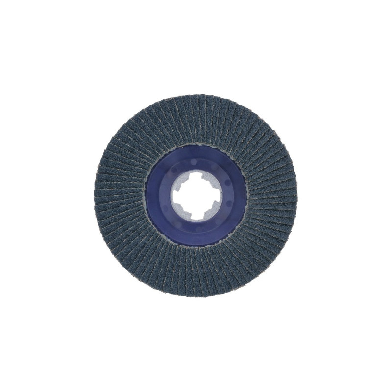 Bosch X-LOCK Fächerscheibe X571 Best for Metal, Ø 125mm, K60, Schleifscheibe(Bohrung 22,23mm, gerade)