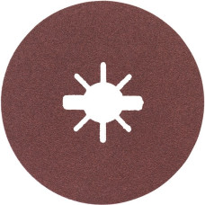 Bosch X-LOCK Fiberschleifscheibe R444 Expert for Metal, Ø 125mm, K120(Bohrung 22,23mm)