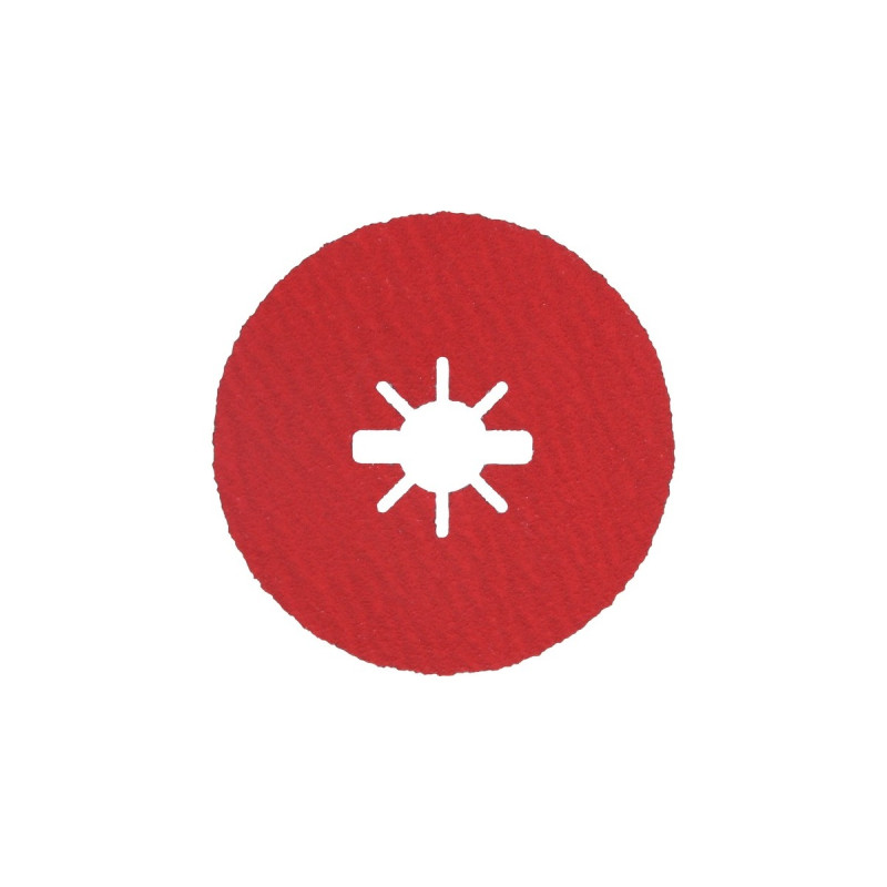 Bosch X-LOCK Fiberschleifscheibe R780 Best for Metal and Inox, Ø 115mm, K100(Bohrung 22,23mm)