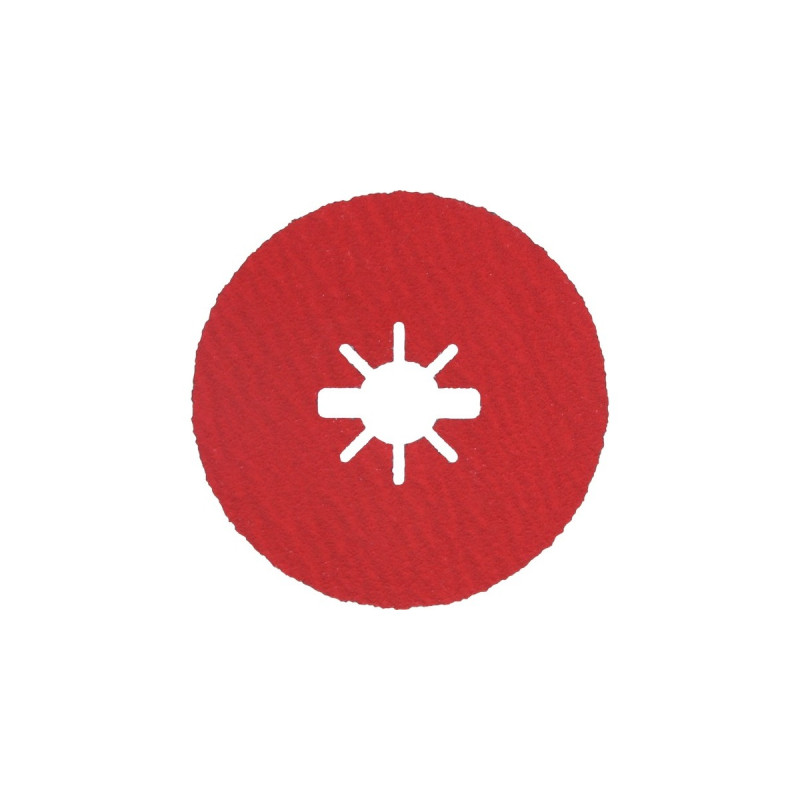 Bosch X-LOCK Fiberschleifscheibe R780 Best for Metal and Inox, Ø 115mm, K80(Bohrung 22,23mm)