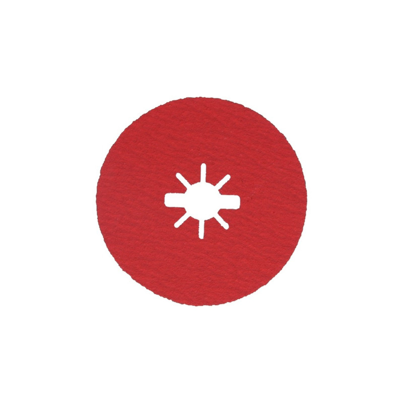 Bosch X-LOCK Fiberschleifscheibe R780 Best for Metal and Inox, Ø 125mm, K60(Bohrung 22,23mm)