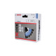 Bosch X-LOCK Scheibenbürste Heavy for Metal, Ø 115mm, gezopft(0,5mm Stahldraht, für X-LOCK Winkelschleifer)