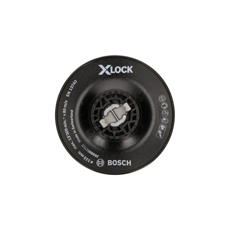 Bosch X-LOCK Stützteller hart, Ø 115mm, Schleifteller