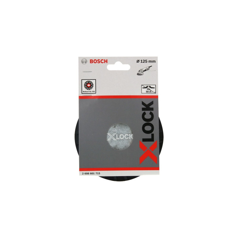 Bosch X-LOCK Stützteller mittelhart, Ø 125mm, Schleifteller