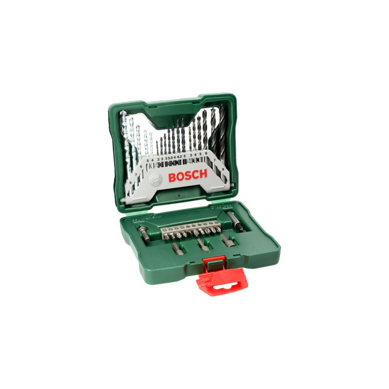 Bosch X-Line Bohrer- und Schrauber-Set, 33-teilig, Bohrer- & Bit-Satz(grün)