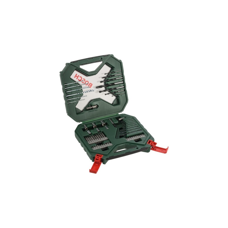 Bosch X-Line Bohrer- und Schrauber-Set, 60-teilig, Bohrer- & Bit-Satz(grün)