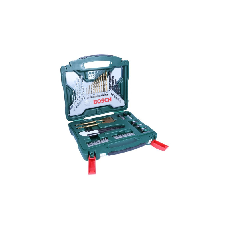 Bosch X-Line Titanium Bohrer- und Schrauber-Set, 50-teilig, Bohrer- & Bit-Satz(grün)