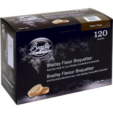Bradley Pecannuss Bisquetten, 120 Stück, Räucherholz(für Bradley Smoker)