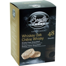 Bradley Whiskey Eiche Bisquetten, 48 Stück, Räucherholz(für Bradley Smoker)