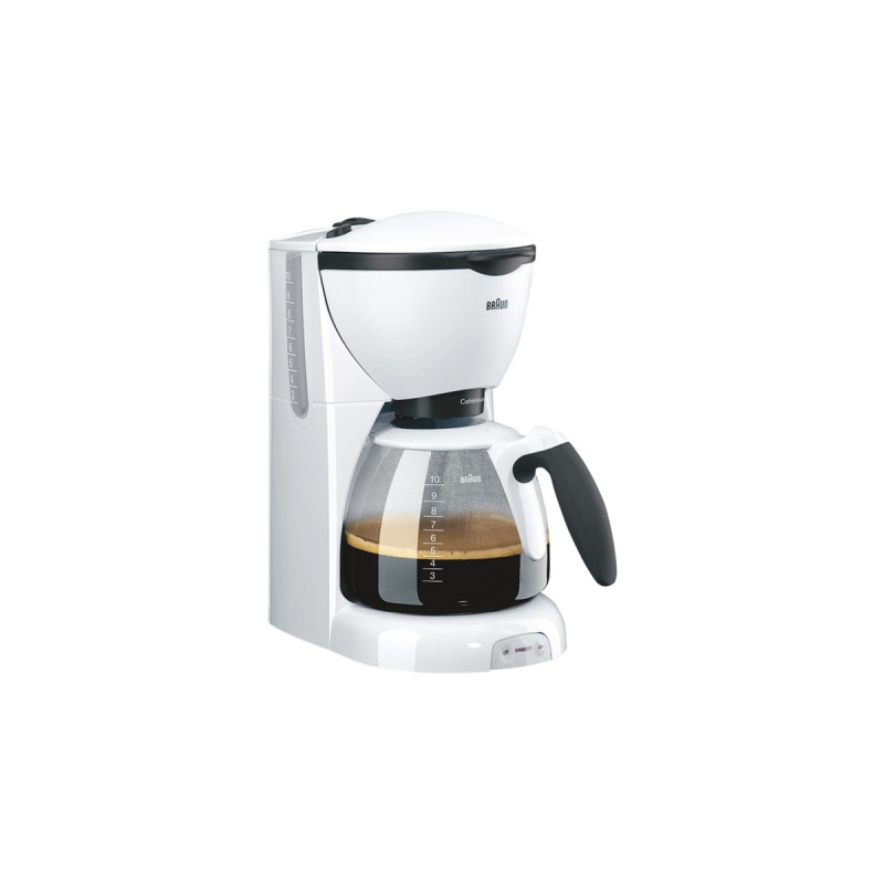 Braun CaféHouse PurAroma KF 520/1, Filtermaschine(weiß)