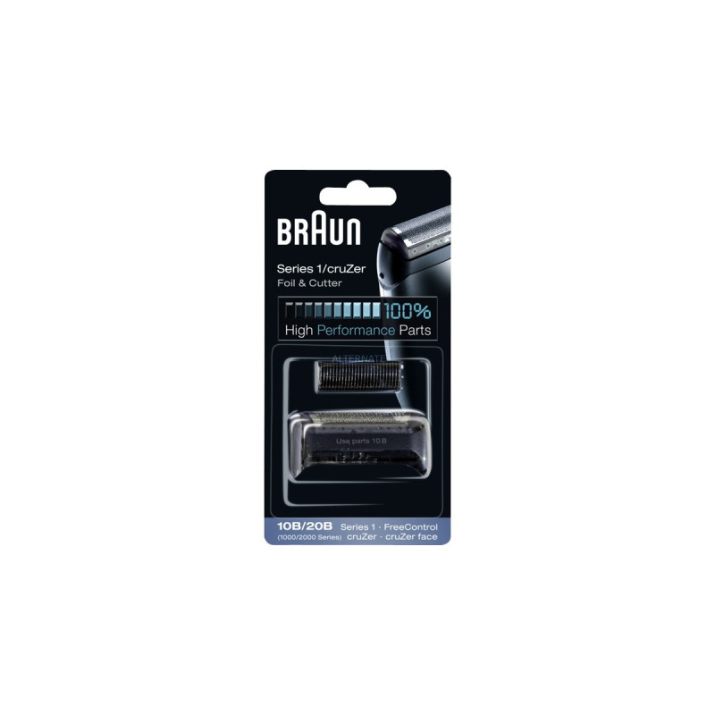 Braun Ersatzscherkopf Kombipack 10B(schwarz)