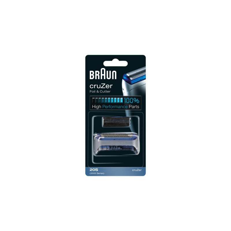 Braun Ersatzscherkopf Kombipack 20S(silber)