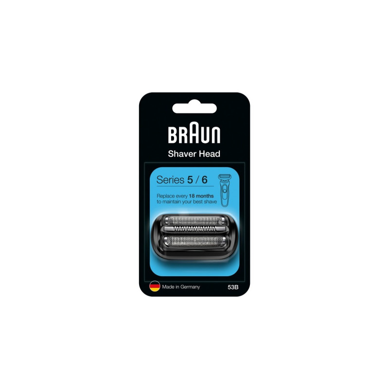 Braun Ersatzscherkopf Kombipack 53B(schwarz)