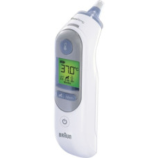 Braun IRT6520 Fieberthermometer ThermoScan 7(weiß, Infrarot-Ohrthermometer)