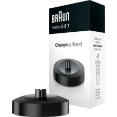 Braun Ladestation für Braun Series 5, 6 und 7 Elektrorasierer(schwarz, Rasierer-Modelle ab 2020)