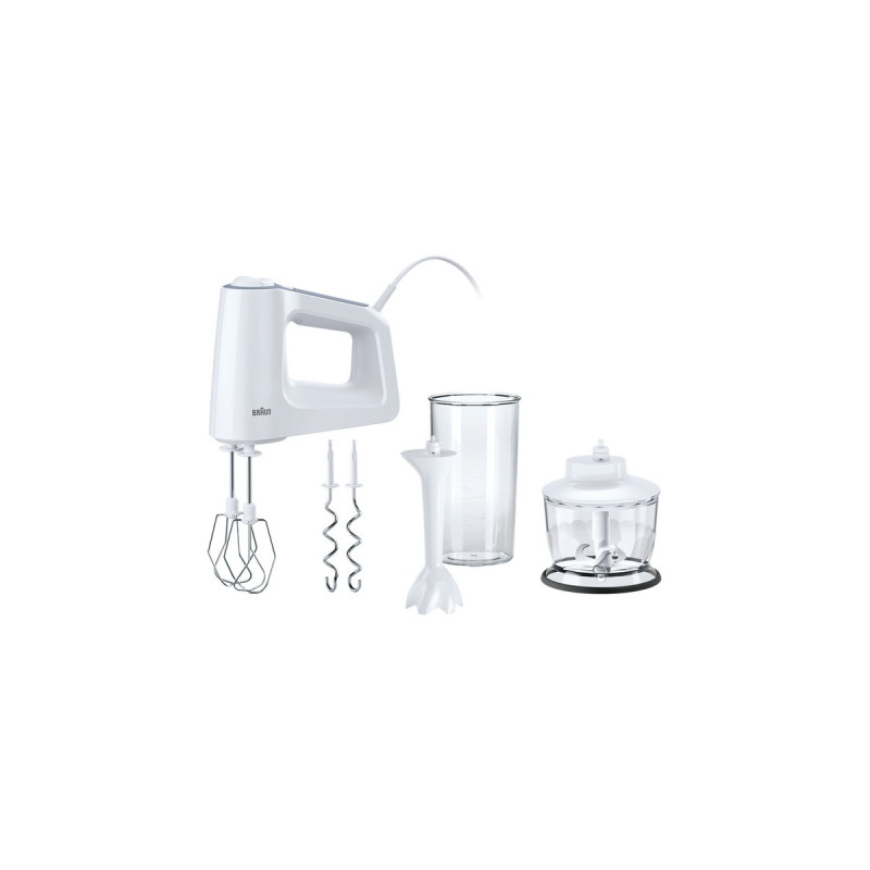 Braun MultiMix 3 HM 3135, Handmixer(weiß/grau)