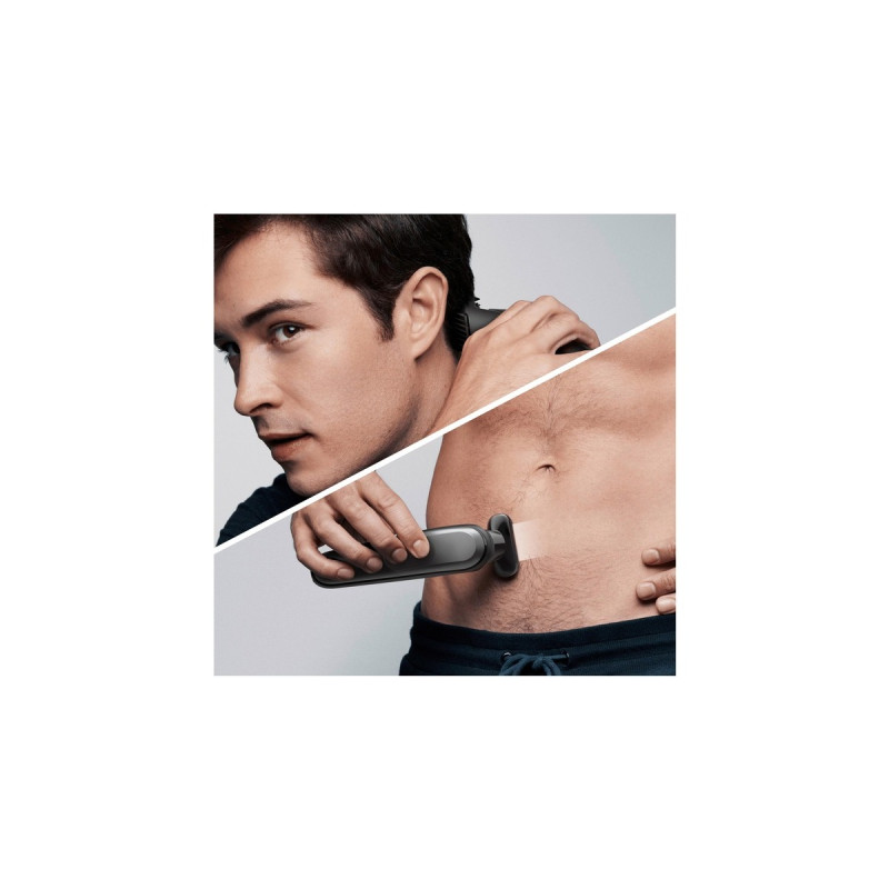 Braun Multi-Grooming-Kit 7 MGK7321, Haarschneider(dunkelsilber/schwarz)