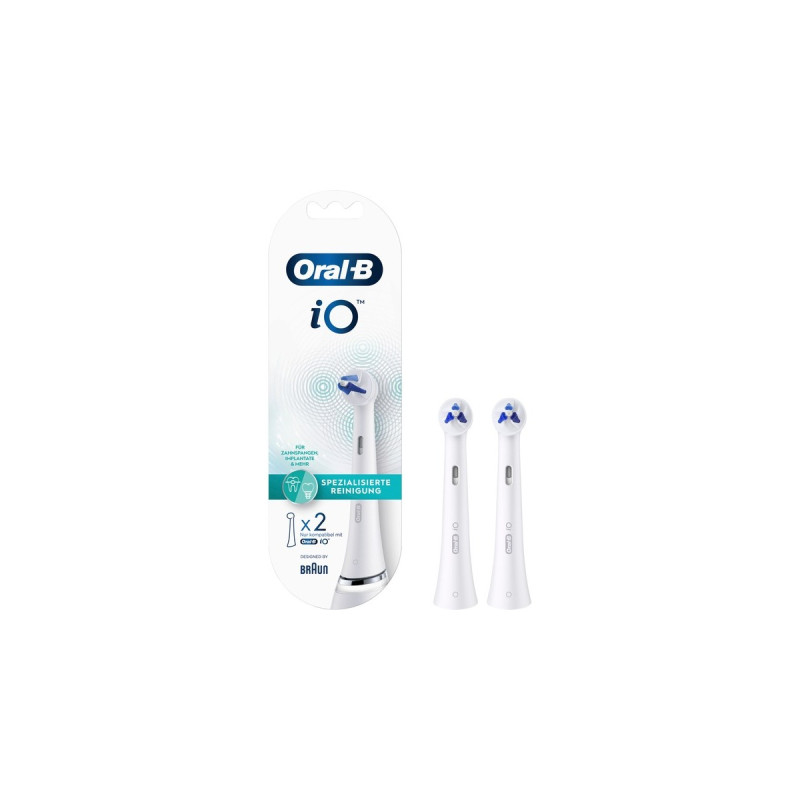 Braun Oral-B Aufsteckbürsten iO Specialized Clean 2er(weiß)