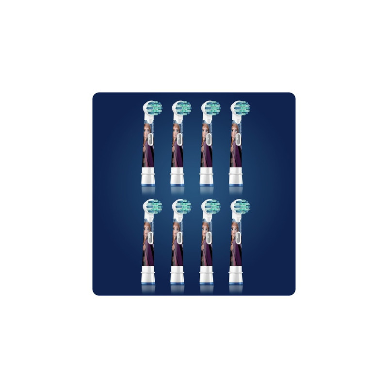 Braun Oral-B Kids Frozen 8er, Aufsteckbürste(weiß)