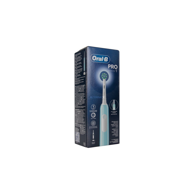 Braun Oral-B Pro 1 Cross Action , Elektrische Zahnbürste(blau)