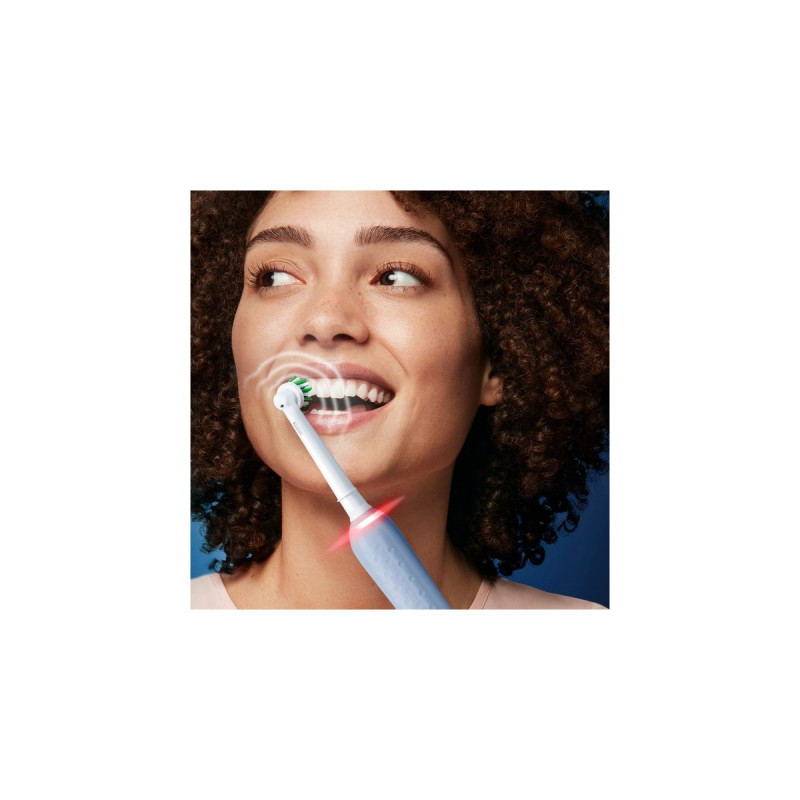 Braun Oral-B Pro 3 3000 CrossAction, Elektrische Zahnbürste(hellblau/weiß)