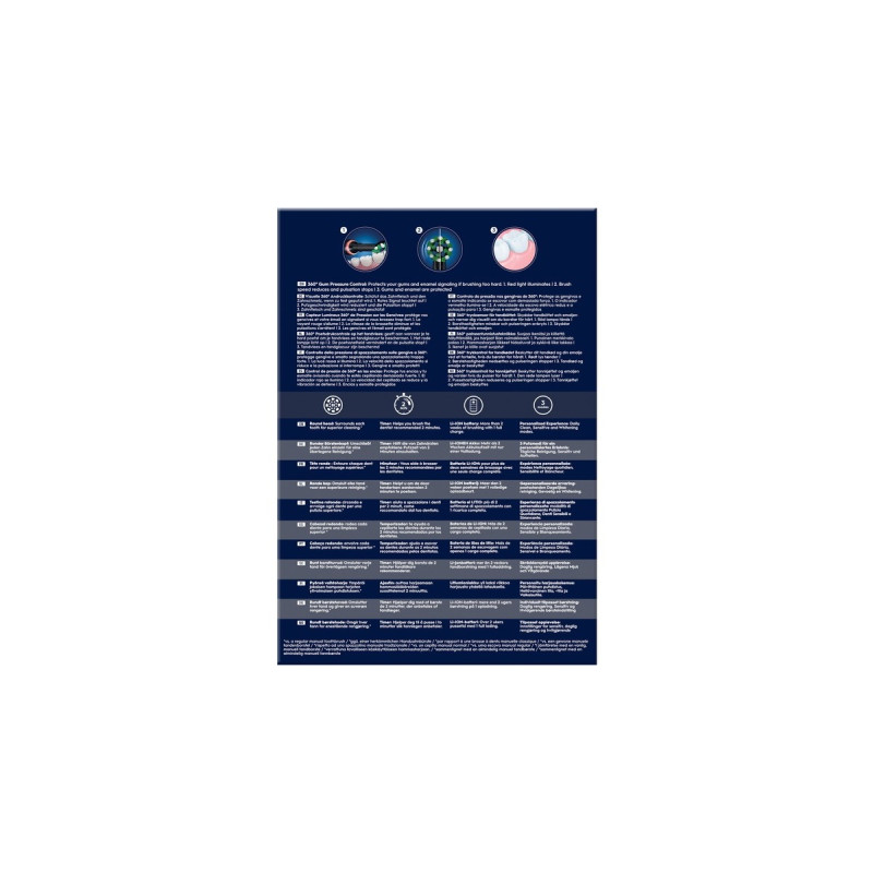 Braun Oral-B Pro 3 3500 Design Edition, Elektrische Zahnbürste(schwarz)