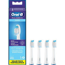 Braun Oral-B Pulsonic Clean 4er, Aufsteckbürste(weiß)