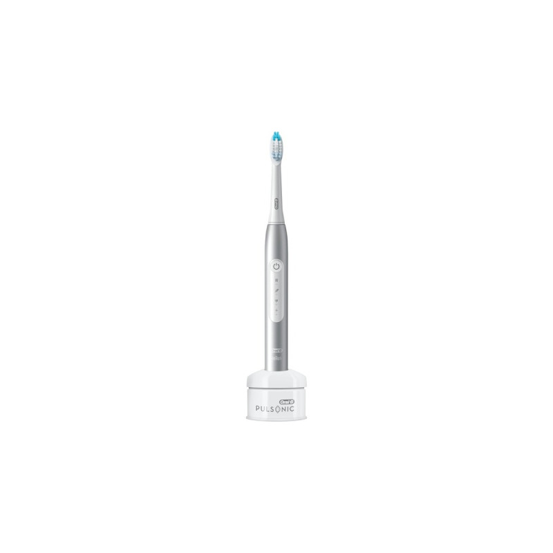 Braun Oral-B Pulsonic Slim Luxe 4000, Elektrische Zahnbürste(platin)
