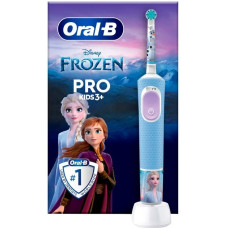 Braun Oral-B Vitality Pro 103 Kids Frozen, Elektrische Zahnbürste(hellblau/weiß)